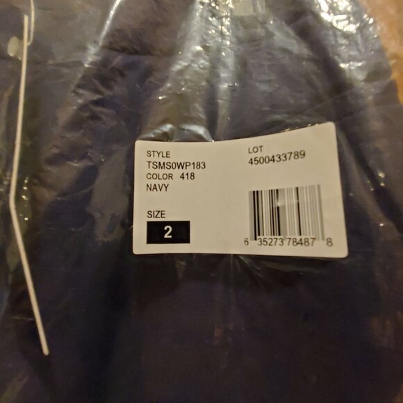 NWT Tahari Arthur S. Levine Womens Navy Pants Size 2 - Picture 7 of 16